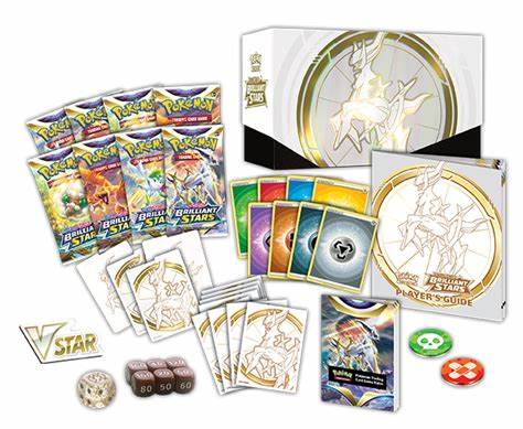 Brilliant Stars Elite Trainer Box Pokemon Trading Card Game