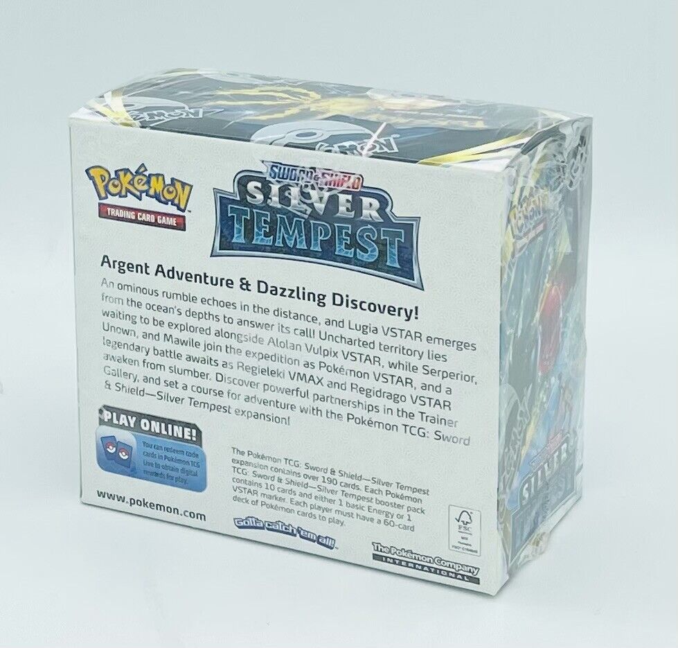 Silver Tempest Booster Box Pokemon Trading Card Game