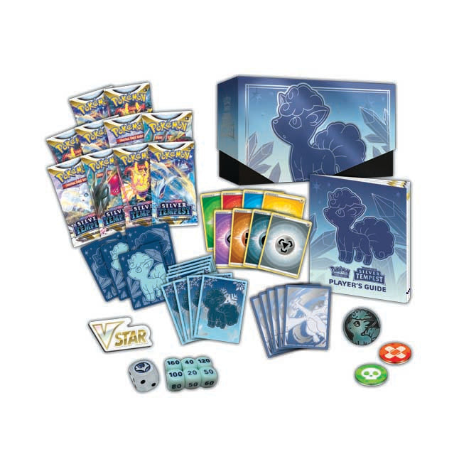 Silver Tempest Elite Trainer Box Pokemon Trading Card Game