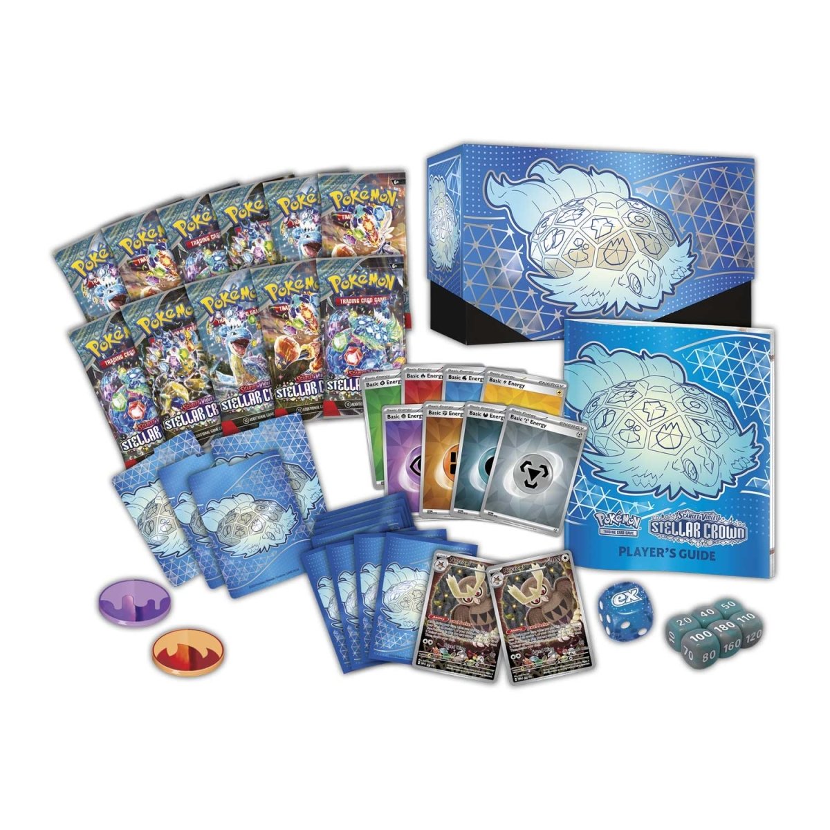 Stellar Crown Pokemon Center Elite Trainer Box Pokemon Trading Card Game