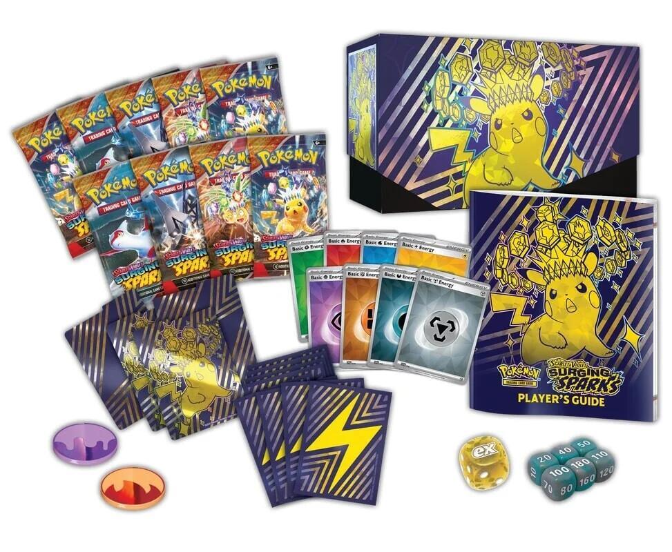 Surging Sparks Elite Trainer Box Pokemon Trading Card Game